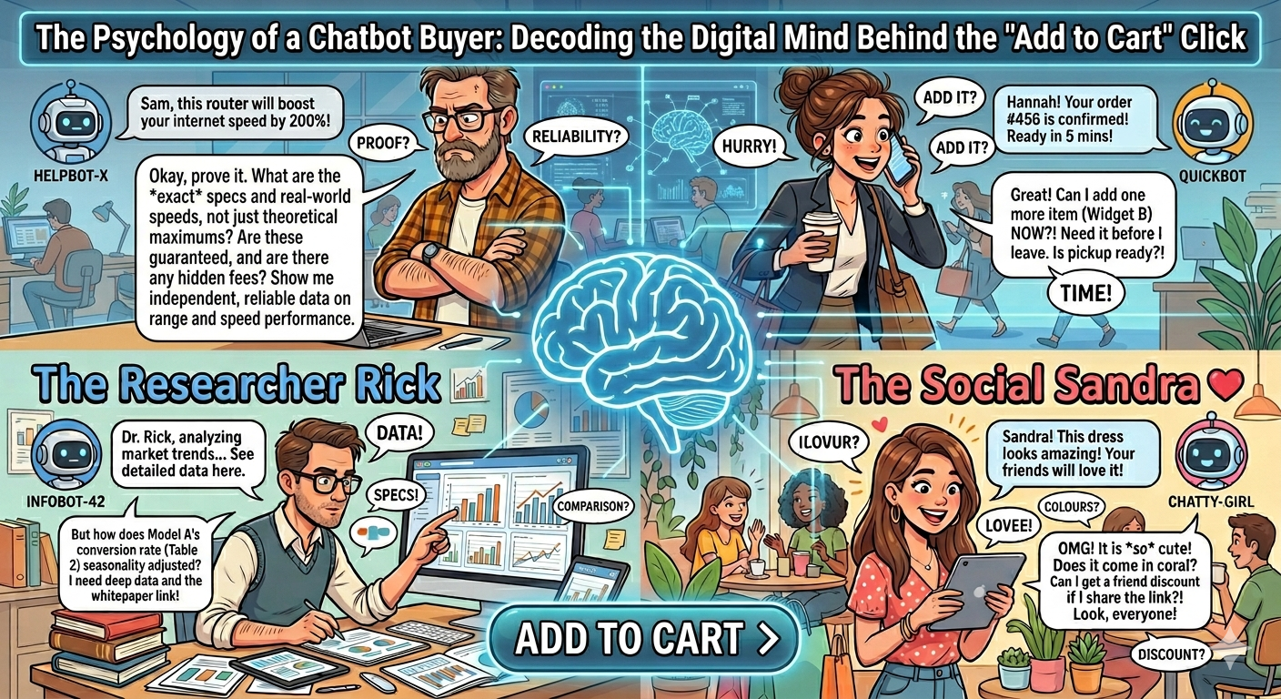 The Psychology of a Chatbot Buyer: Decoding the Digital Mind Behind the "Add to Cart" Click